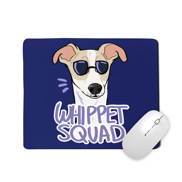 Whippet Squad (Fawn) Mousepad