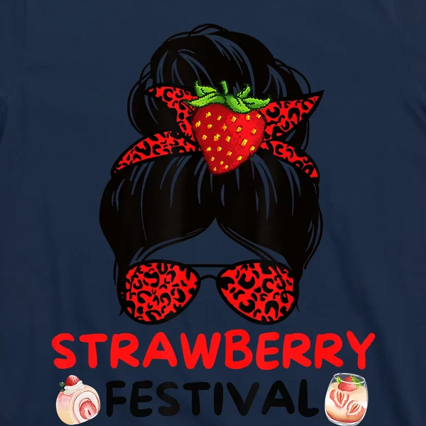 Women Strawberry Festival Fruit Lover T-Shirt