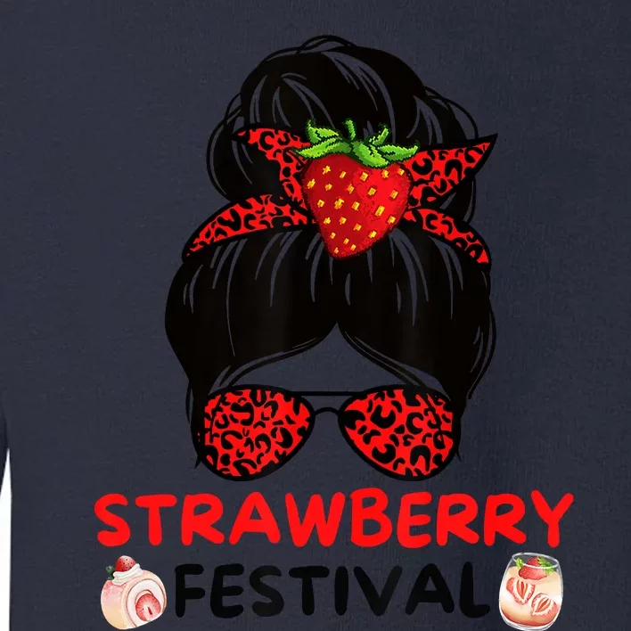 Women Strawberry Festival Fruit Lover Toddler Sweatshirt