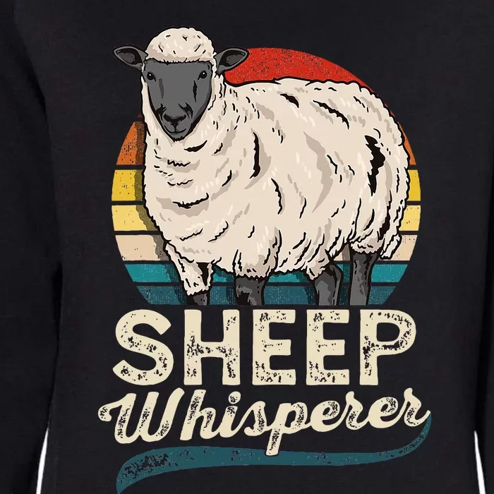 Whisperer S.H.E.E.P Farmer Rancher Ranch Womens California Wash Sweatshirt