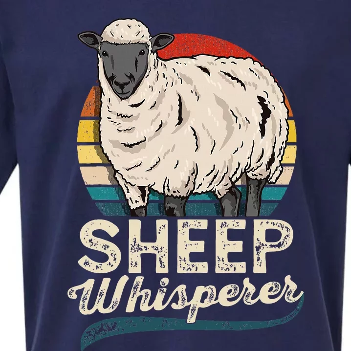 Whisperer S.H.E.E.P Farmer Rancher Ranch Sueded Cloud Jersey T-Shirt