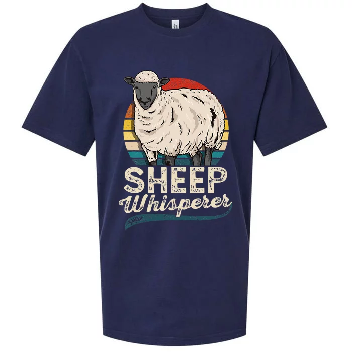 Whisperer S.H.E.E.P Farmer Rancher Ranch Sueded Cloud Jersey T-Shirt