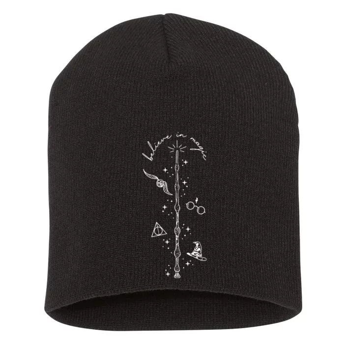 Wizard School Fandom Short Acrylic Beanie