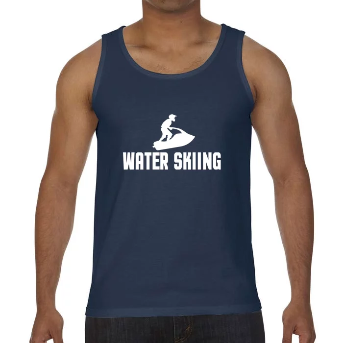 Water Skiing Funny Surface Water Sports Gift Comfort Colors® Tank Top