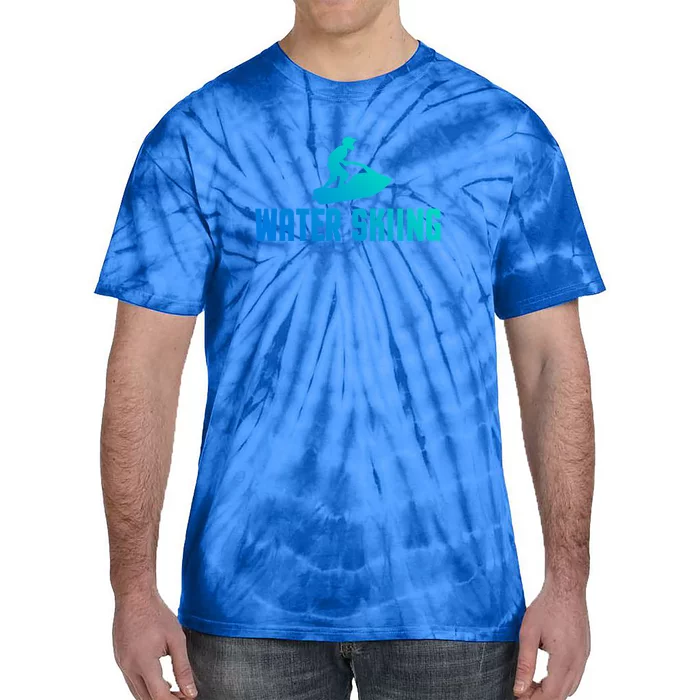 Water Skiing Funny Water Skier Gift Tie-Dye T-Shirt