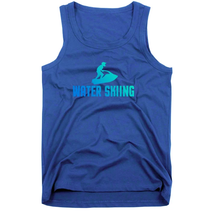 Water Skiing Funny Water Skier Gift Tank Top