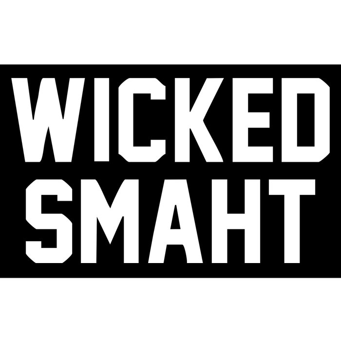 Wicked Smaht Funny Bumper Sticker