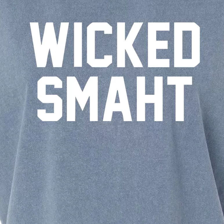 Wicked Smaht Funny Garment-Dyed Women's Muscle Tee