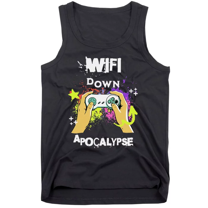 Wifi Sayings Gamer Gifts Gaming Video Games Game Tank Top