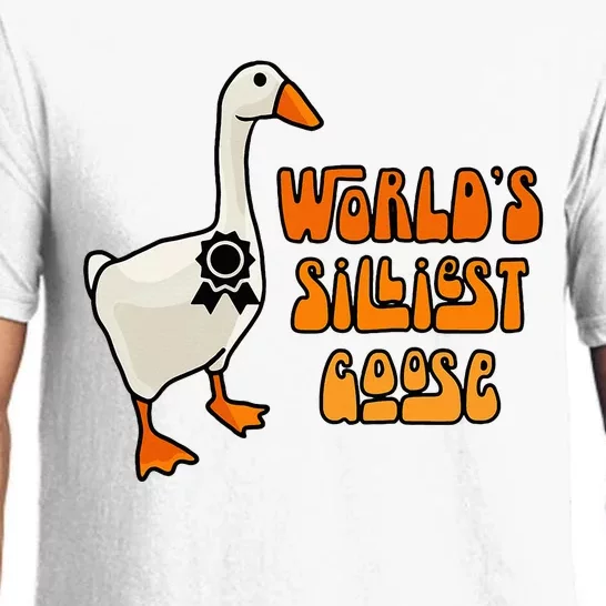 WorldS Silliest Goose Pajama Set