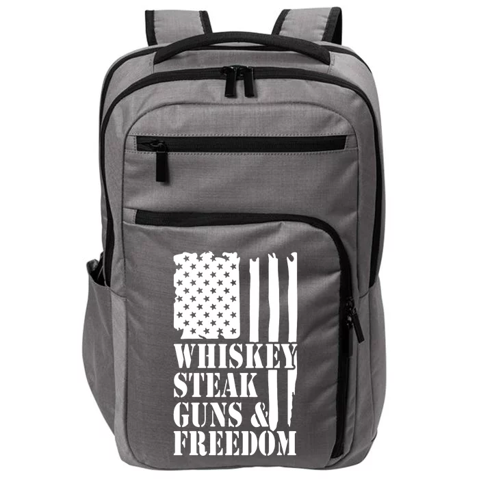 Whiskey Steak Guns & Freedom Impact Tech Backpack