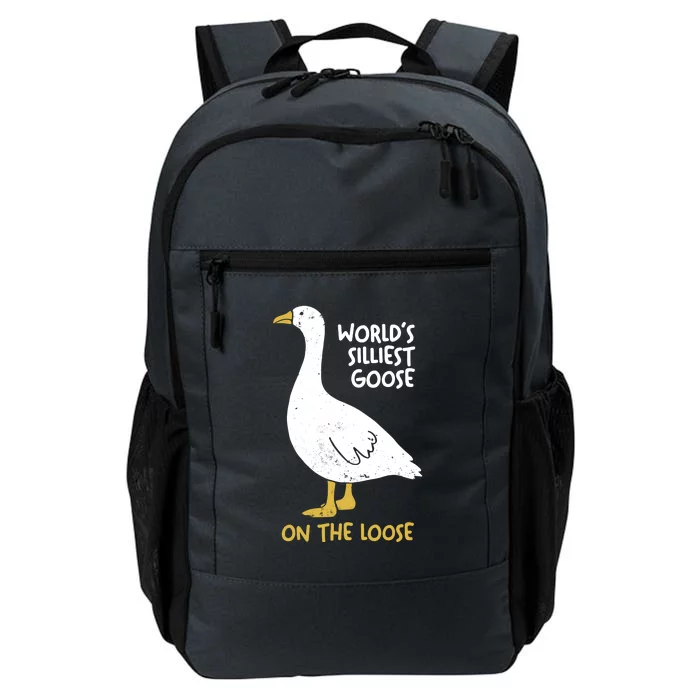 Worlds Silliest Goose On The Loose Daily Commute Backpack