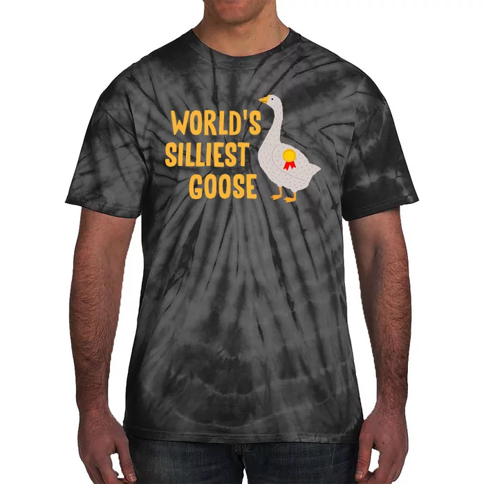 WorldS Silliest Goose Tie-Dye T-Shirt