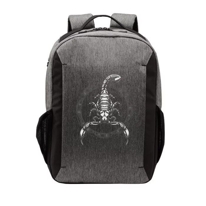 White Scorpion Graphics Vector Backpack