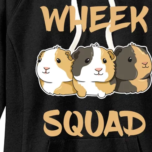 Wheek Squad Guinea Pig Women's Fleece Hoodie