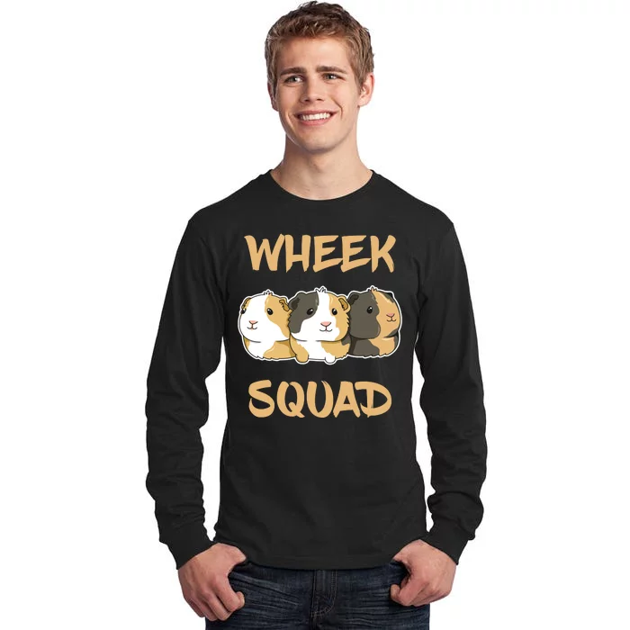 Wheek Squad Guinea Pig Tall Long Sleeve T-Shirt