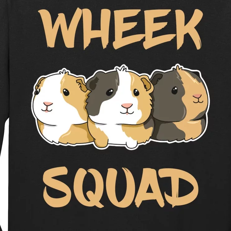 Wheek Squad Guinea Pig Tall Long Sleeve T-Shirt