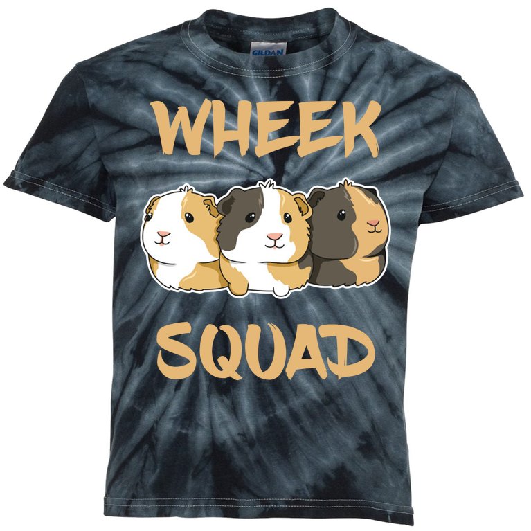 Wheek Squad Guinea Pig Kids Tie-Dye T-Shirt