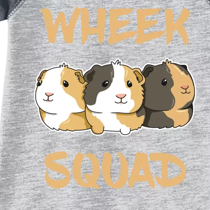 Wheek Squad Guinea Pig Infant Baby Jersey Bodysuit