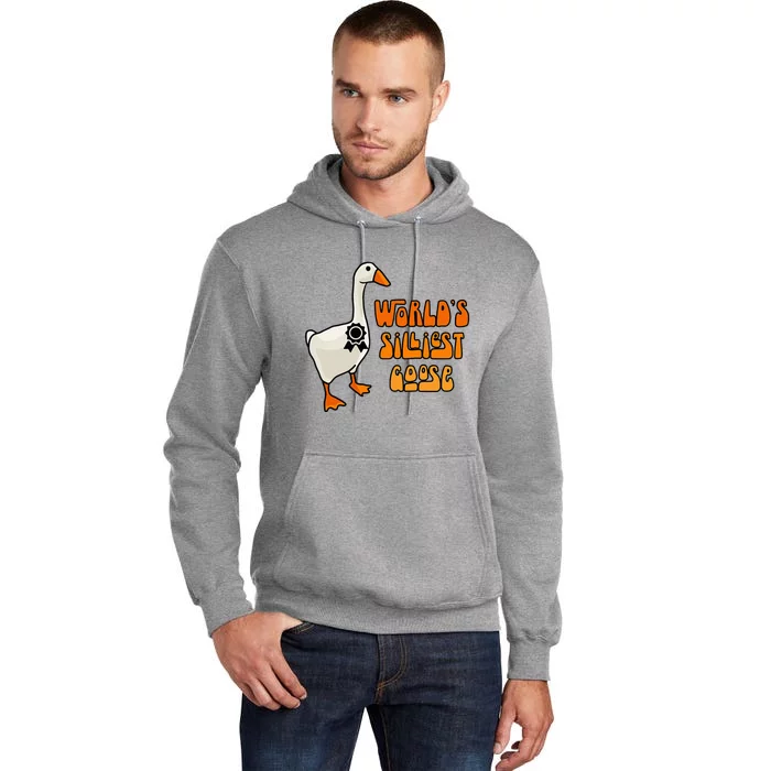 WorldS Silliest Goose Tall Hoodie