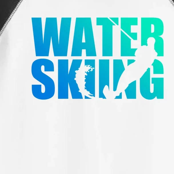 Water Skiing Gift Toddler Fine Jersey T-Shirt