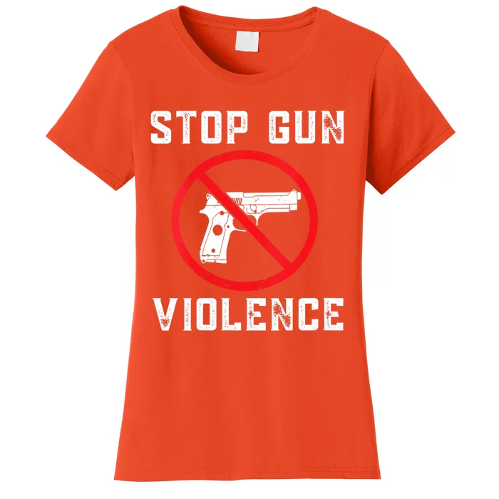 Womens Stop Gun Violence , End Gun Violence Women's T-Shirt