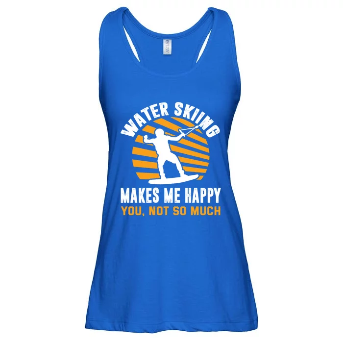 Water Skiing Gift Sarcastic Water Skier Water Ski Lover Great Gift Ladies Essential Flowy Tank