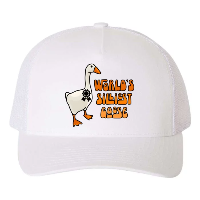 Worlds Silliest Goose Yupoong Adult 5-Panel Trucker Hat