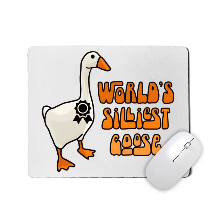 Worlds Silliest Goose Mousepad