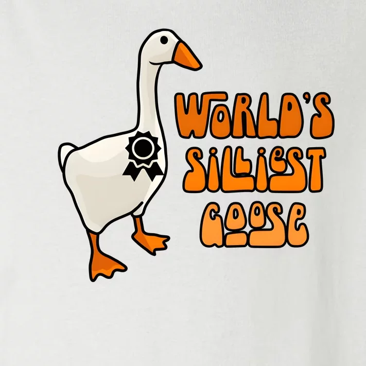 Worlds Silliest Goose Toddler Long Sleeve Shirt