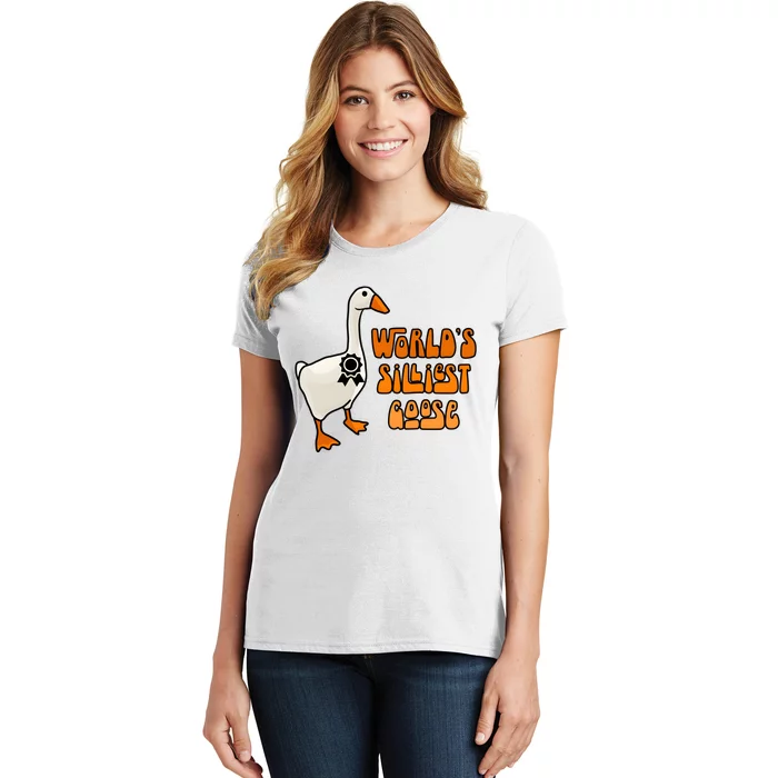 Worlds Silliest Goose Women's T-Shirt