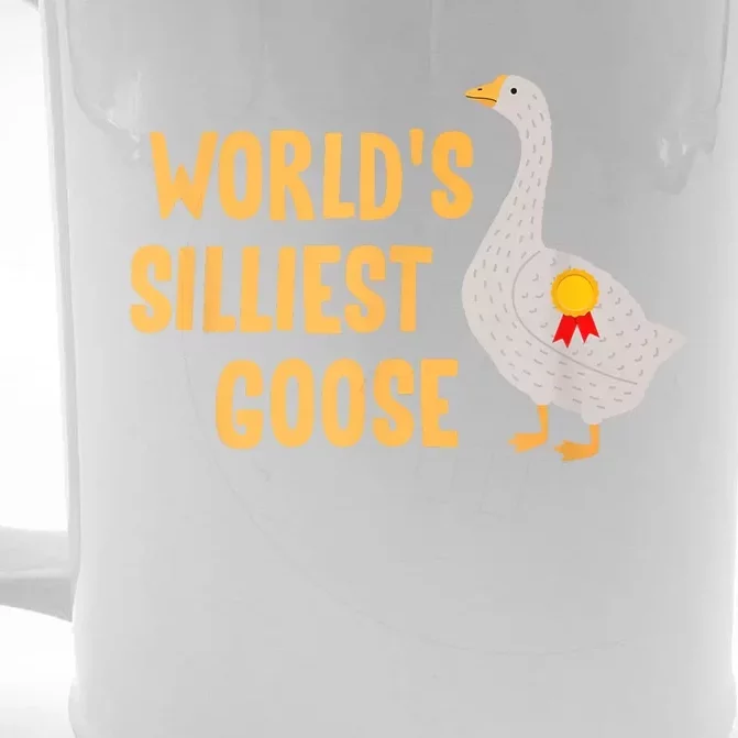 WorldS Silliest Goose Front & Back Beer Stein