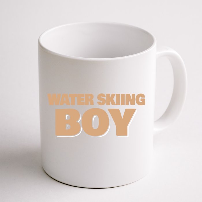 Water Skiing Gift Front & Back Coffee Mug