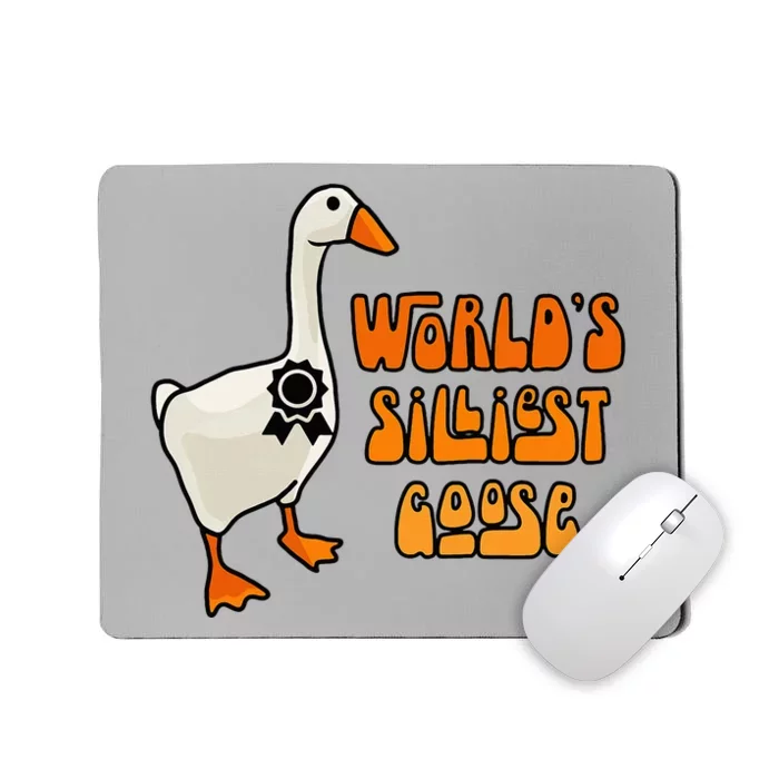 WorldS Silliest Goose Mousepad