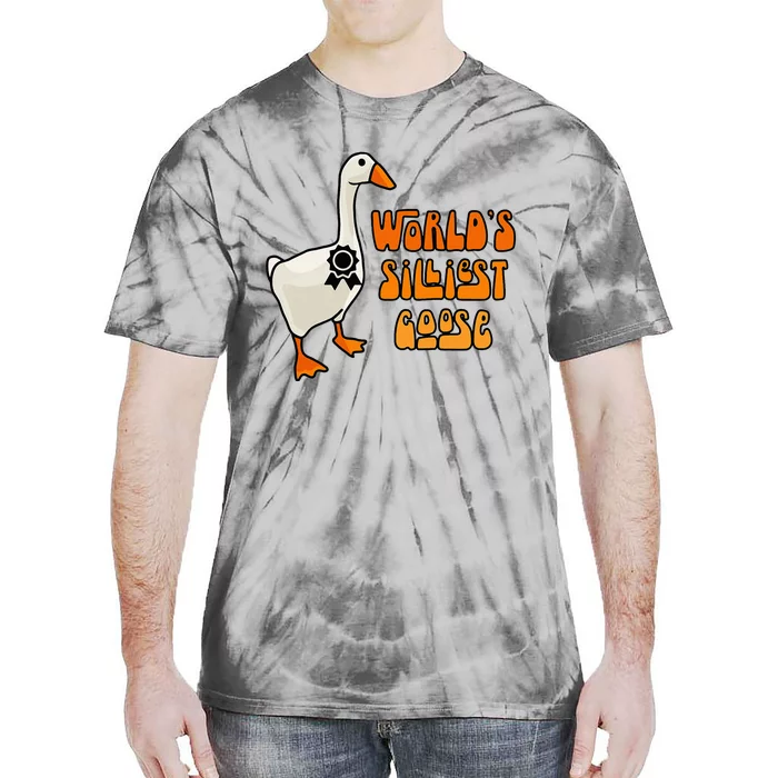 WorldS Silliest Goose Tie-Dye T-Shirt