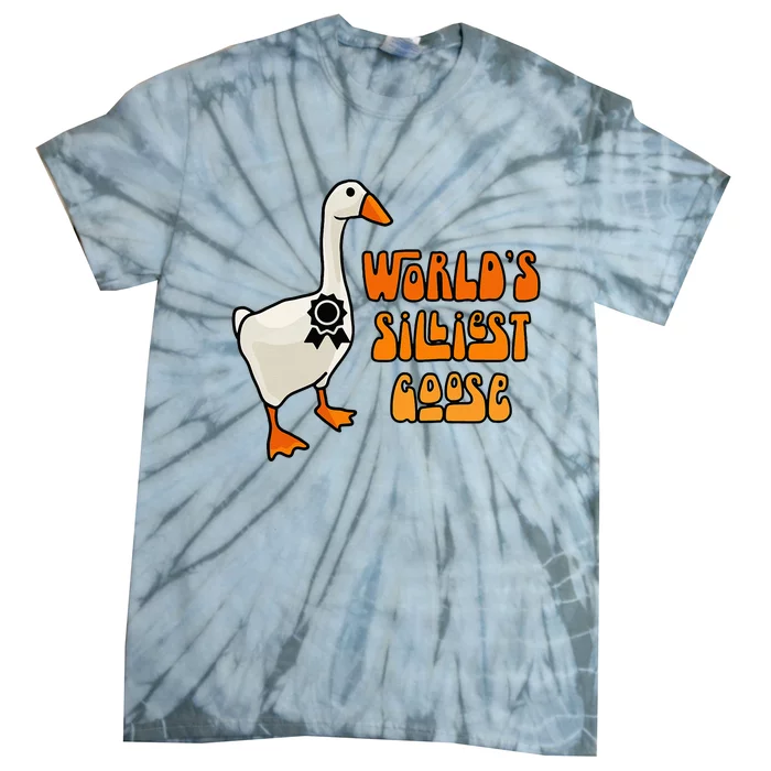 WorldS Silliest Goose Tie-Dye T-Shirt