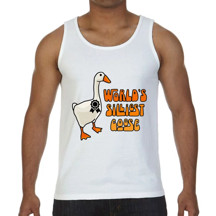 WorldS Silliest Goose Comfort Colors® Tank Top