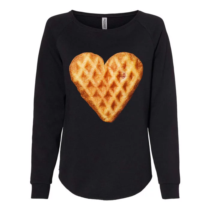 Waffles Sweet Heart Halloween Costume Valentines Day Cool Gift Womens California Wash Sweatshirt