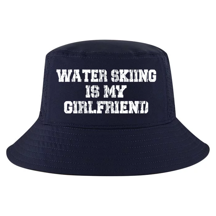 Water Skiing Is My Friend Water Skiing Water Skier Cute Gift Cool Comfort Performance Bucket Hat