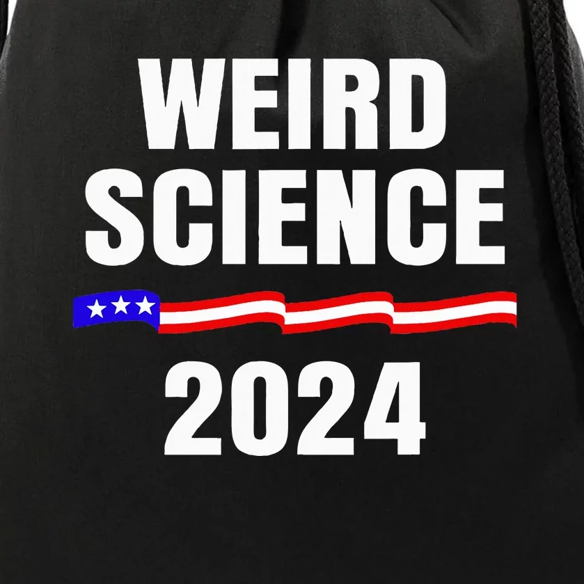 Weird Science Jd Vance Debate 2024 Drawstring Bag