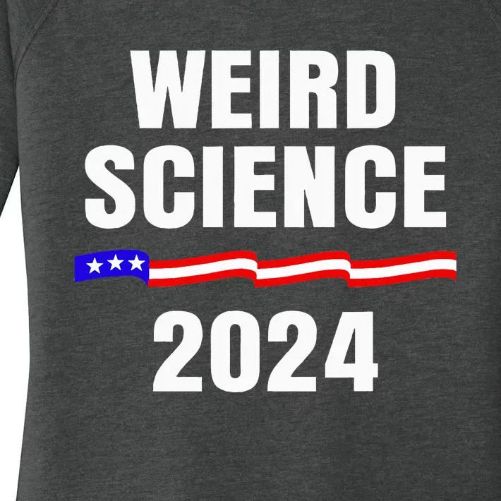 Weird Science Jd Vance Debate 2024 Women's Perfect Tri Tunic Long Sleeve Shirt