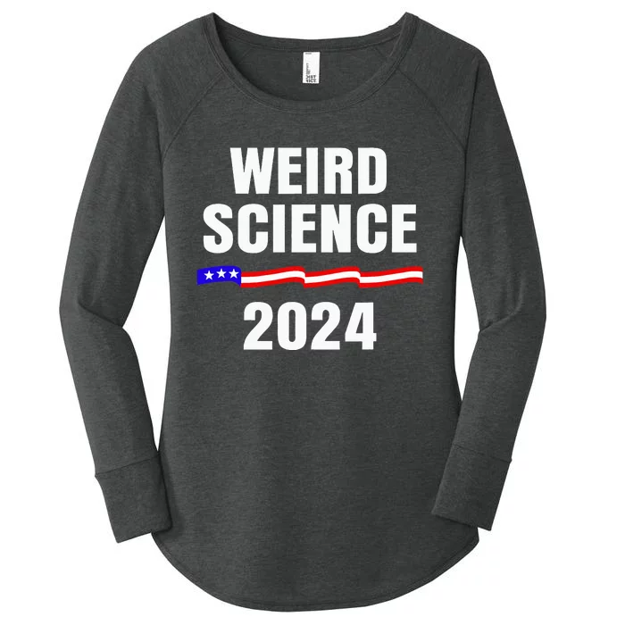 Weird Science Jd Vance Debate 2024 Women's Perfect Tri Tunic Long Sleeve Shirt