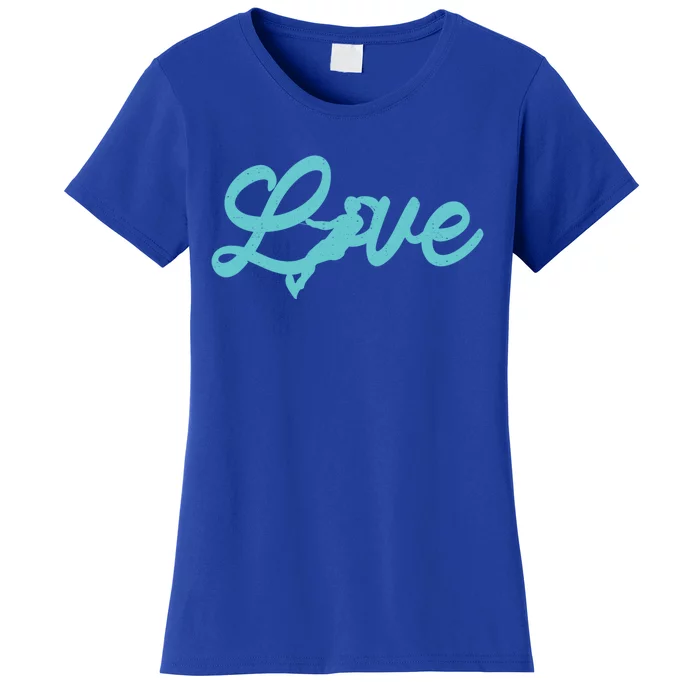 Water Ski Lover Watercraft Love Skier Sport Waterskiing Great Gift Women's T-Shirt