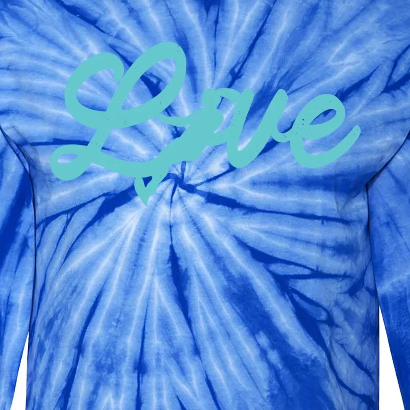 Water Ski Lover Watercraft Love Skier Sport Waterskiing Cute Gift Tie-Dye Long Sleeve Shirt