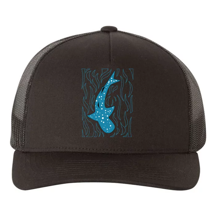 Whale Shark Lover Filter Feeder Fish Colossal Sea Animal Yupoong Adult 5-Panel Trucker Hat