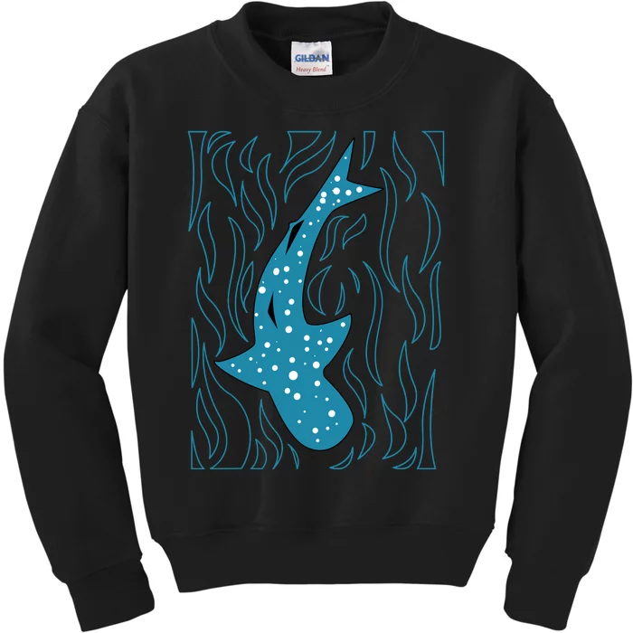 Whale Shark Lover Filter Feeder Fish Colossal Sea Animal Kids Sweatshirt