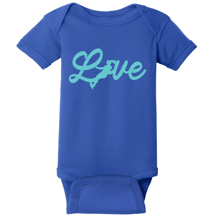 Water Ski Lover Watercraft Love Skier Sport Waterskiing Gift Baby Bodysuit