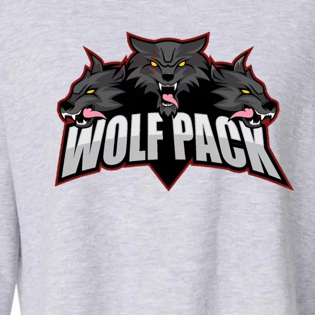 Wolfpack Sports Logo Cropped Pullover Crew