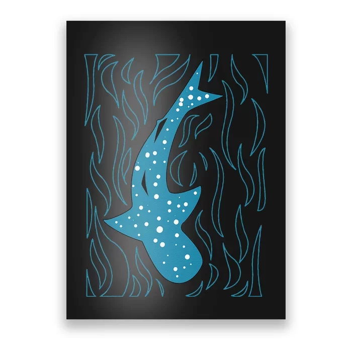 Whale Shark Lover Filter Feeder Fish Colossal Sea Animal Poster