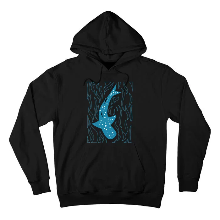 Whale Shark Lover Filter Feeder Fish Colossal Sea Animal Tall Hoodie